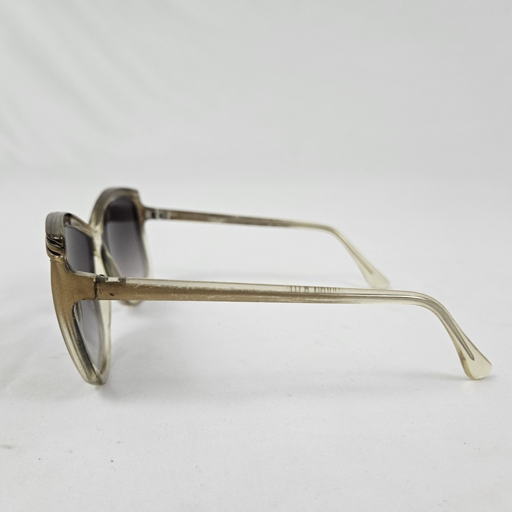 Cool Ray Sunglasses Oversized Clear Gold Butterfly Retro 1980's Vintage - Picture 4 of 13